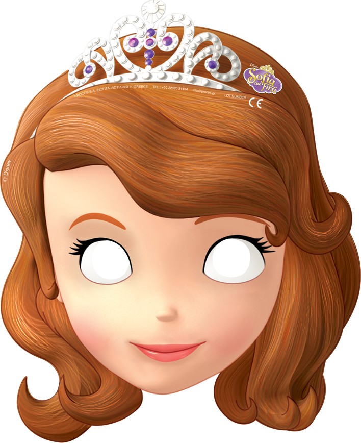 masque princesse sofia